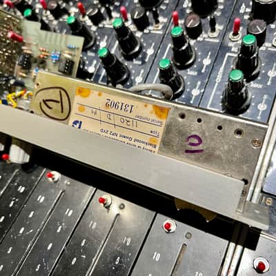 Audio Developments AD-031 sidecar analog recording console mixer sowter transformer neve bbc audix Calrec cadac original vintage uk image 10