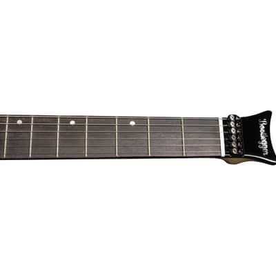 Bootlegger Guitar Jazz Absinthe 2025 Fanned Frets Headless Gloss Honey image 6