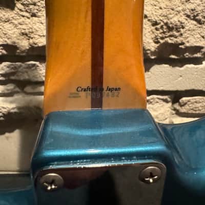 1999 Crafted in Japan Blue Floral Stratocaster image 12