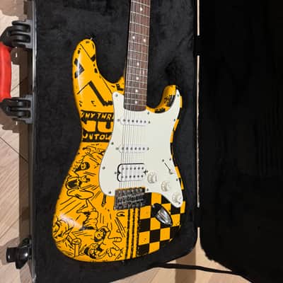 1 of 1 Hand Painted Partscaster by Smile Guitars image 3
