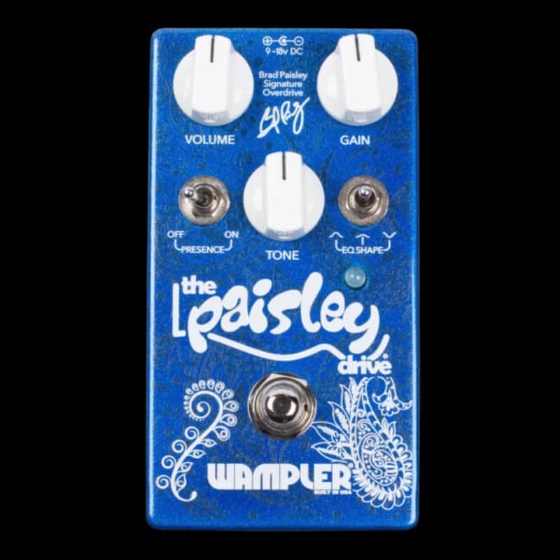 Used Wampler Paisley Drive Overdrive Pedal image 1