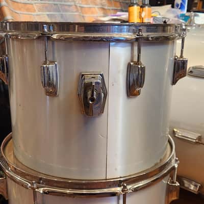 Tama '80s Japan Made Imperialstar Drum Kit Silver image 5