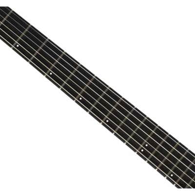 Godin XTSA Leaftop Electric Guitar - Trans Black image 3