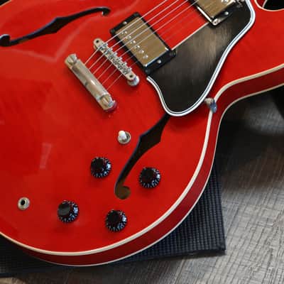 2011 Gibson ES-335 Dot Semi-Hollow Electric Guitar Figured Cherry Red + OHSC image 6