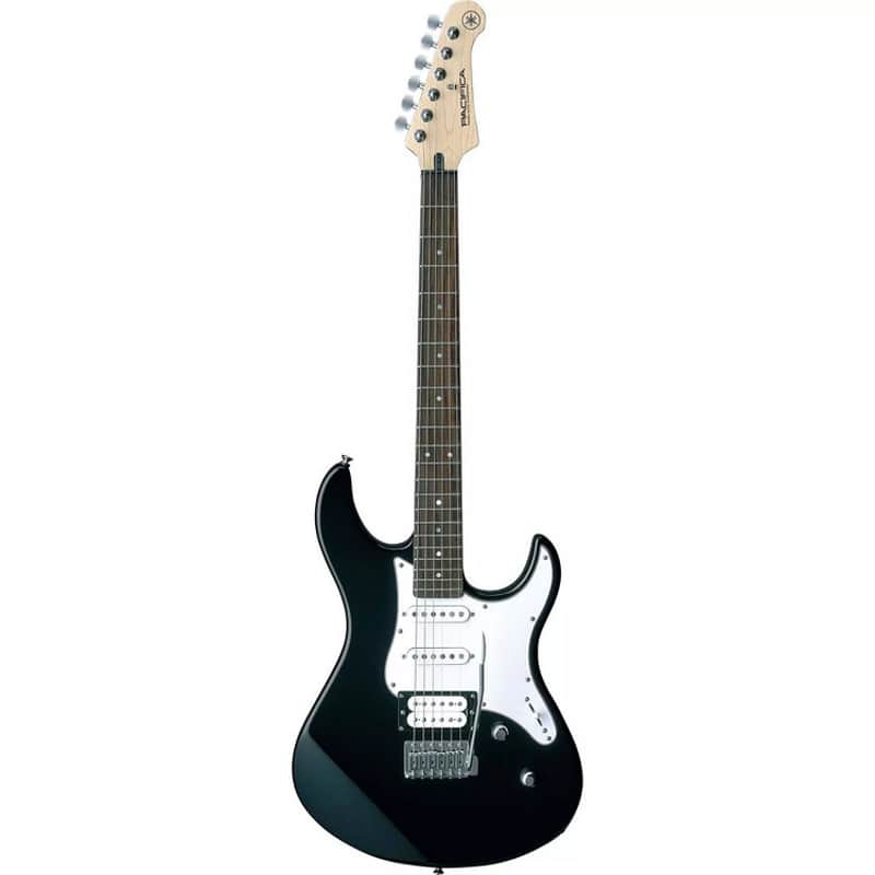 Yamaha PAC112V-BL Pacifica HSS with Rosewood Fretboard 2010 - Present - Black image 1