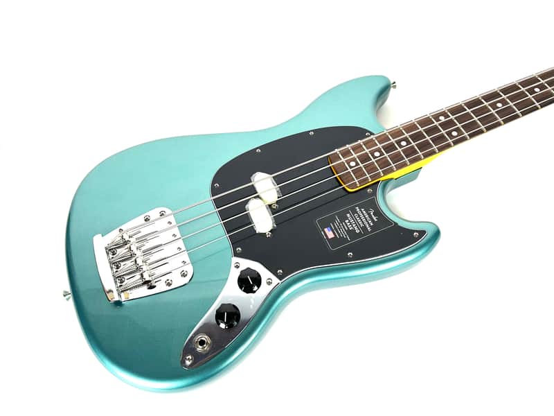 Fender American Professional Classic Mustang Bass 2025 - Sherwood Green Metallic image 1