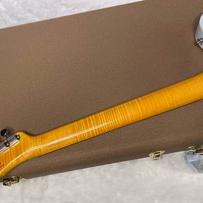 NEW! Fender Custom Shop Flamethrower Telecaster Custom - NOS - Modern Specs - Texas Special Pick-Ups - AAAA Flamed Neck - Sonic Blue - Authorized Dealer - 7.9lbs - G07231 image 11