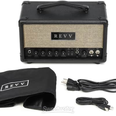 Revv D20 20-/4-watt Tube Head - Black Tolex (RevvD20Td2) image 6