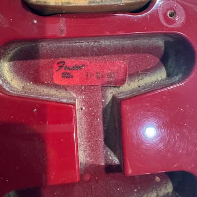 Fender Stratocaster - Moroccan Red image 20