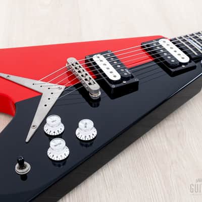 2015 Dean Custom Shop USA Michael Schenker Red Black Flying V, Signed 1 of 50 w/ Case, CoA, Tags image 6