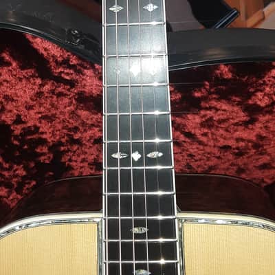 Edmonds D-45 Tight Grain Red Spruce/Bold Black Lined Brazilian * HOLD* image 6