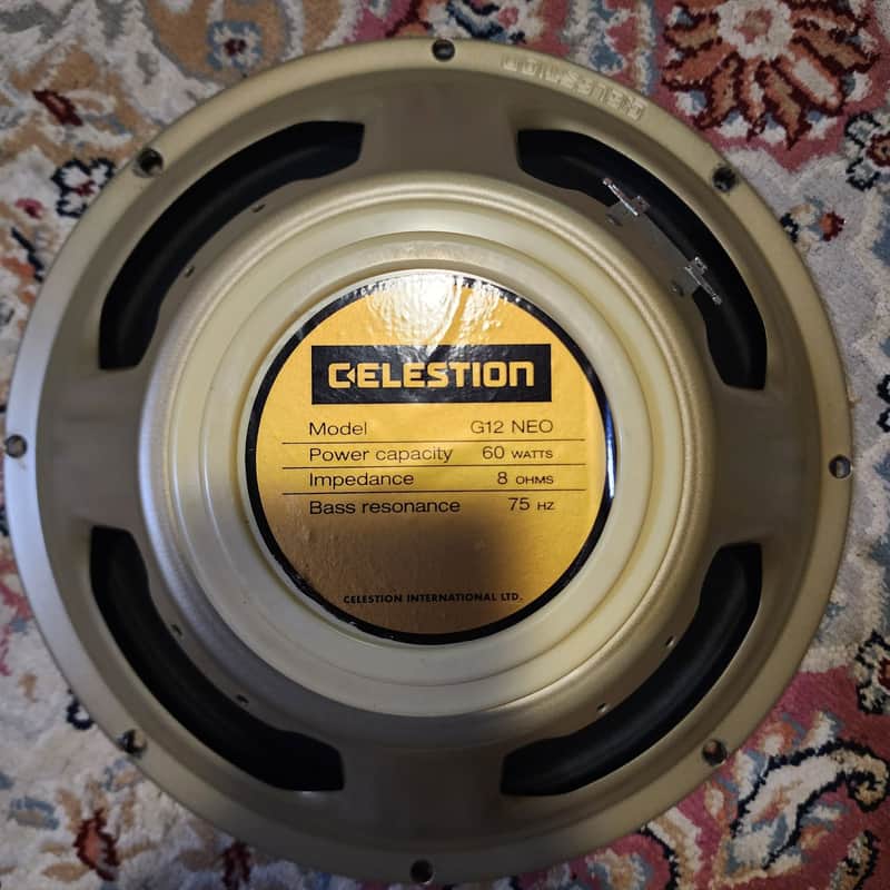 Celestion G12 Neo Creamback 12" 60-Watt 8ohm Guitar Amp Speaker