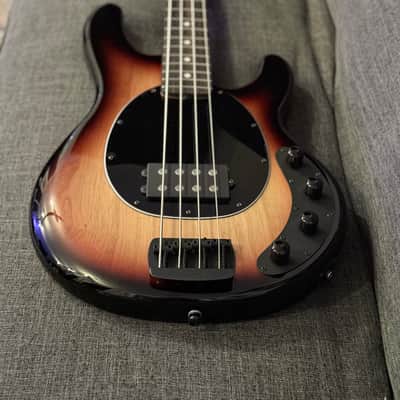 Ernie Ball Music Man StingRay Special 4 H with Ebony Fretboard 2024 - Present Faded Vintage Sunburst image 3