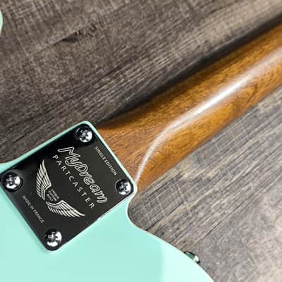 MyDream Partcaster Custom Built - Surf Green Ebony Charlie Christian Freeway image 9