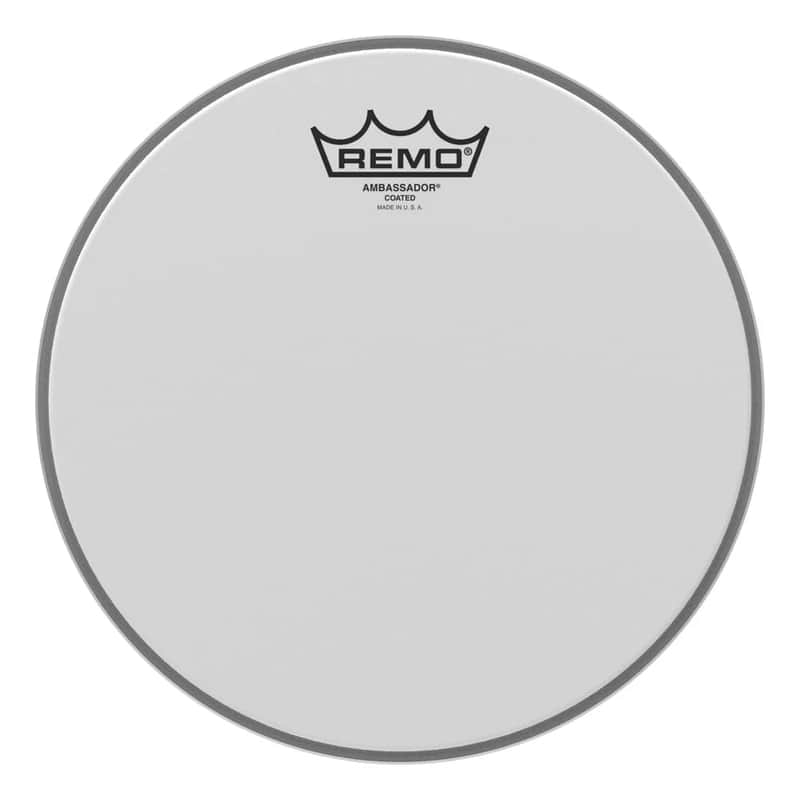 Remo 20" Ambassador Coated Smooth White Drum Head image 1