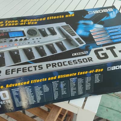 Boss GT-10 Guitar Effects Processor 2008 - 2012 - Silver image 9
