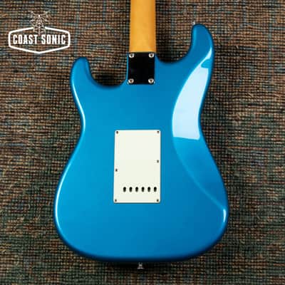 2017 Fender Traditional 60s Stratocaster Candy Blue Made in Japan MIJ image 3