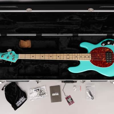 Ernie Ball Music Man USA Mike Herrera Signature StingRay 4 H - 2022 - Seafoam Green image 16