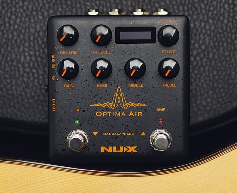 2023 NUX - Optima Air - Acoustic Guitar Simulator image 1