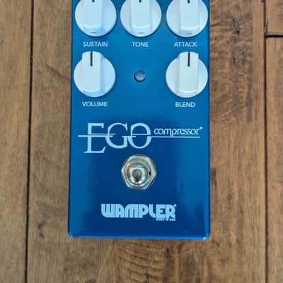 Wampler Ego Compressor V2 (Small Logo) 2010s Blue image 1