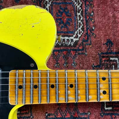 Fender Custom Shop '52 Heavy Relic Telecaster 2013 Graffiti Yellow image 9