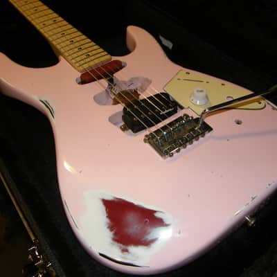 Kramer Pacer? 1980's "Pinkie" Electric Guitar By Boneyard Guitars image 6