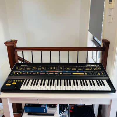 Roland Jupiter 6 61-Key Synthesizer 1983 - 1985 - Black