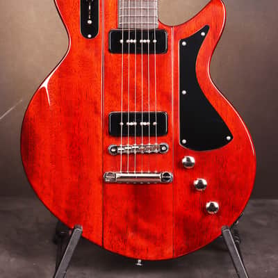 Eastman Juliet P90 Vintage Red finish Bare Knuckle Oldguard P90 pickups image 2