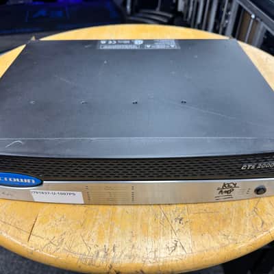 Crown CTs 2000 2-Channel Power Amp 2000s - Black and Silver image 1