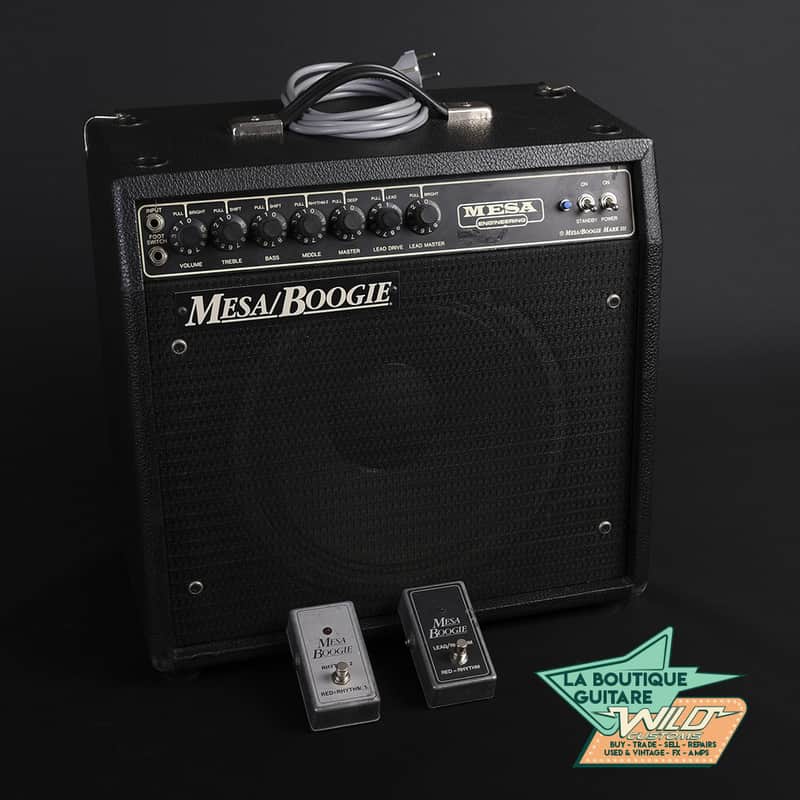 Mesa Boogie Mark III Simul-Class 3-Channel 75-Watt 1x12" Guitar Combo 1985 - Black Stripe image 1