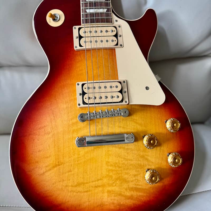 Gibson Les Paul Double Trouble Standard 2025 - Vintage BOURBON BURST image 1