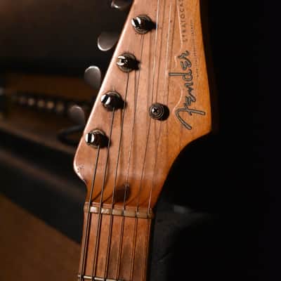 Immagine Fender Stratocaster 1955 - Sunburst - 8