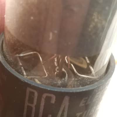 RCA Perfect 0% Tight Matched Pair (2) 6V6GT tNOS AT1000 TESTED Vacuum Tubes greyglass black plate Beam Power 6V6 1945-1958 image 12