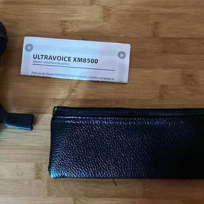 Behringer Ultravoice XM8500 dynamic cardioid vocal microphone Mic image 3
