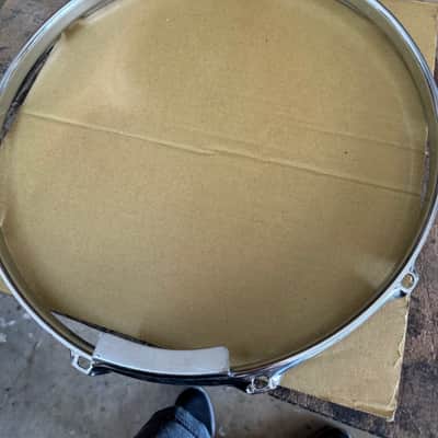 Pearl 14" 10 hole flanged hoop "super" hoop 2000s - Chrome image 5