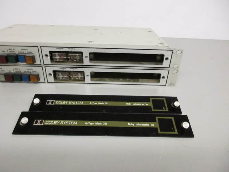Dolby A-Type Model 361 Noise Reduction Dual Unit | Reverb