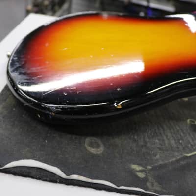 Teisco Del Rey E-110 1960's Sunburst image 11