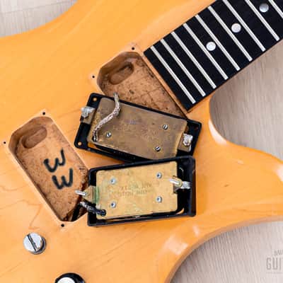 1980 Aria Pro II EG-1400 Eagle Vintage Neck Through Guitar, Near-Mint w/ DiMarzio & Case, Japan image 17