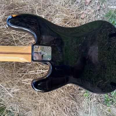 1979 Fender International Series Precision Bass - Cathay Ebony - Maple Fretboard - OHSC image 4