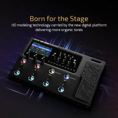 VALETON GP-200 Multi-Effects Guitar/Bass Pedal with Expression, FX Loop, MIDI, Amp Modeling, IR Cab Simulation, Stereo, USB Interface  (Price includes the import duty to US buyer) image 2