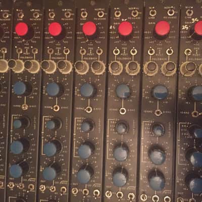 Trident B Range 24 Channel Class A Discrete Recording Console 1974/1975 Neve, Helios, A Range image 4