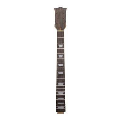 Electric Guitar Neck Replacement Mahogany Neck with Rosewood Fingerboard, Unfinished image 1