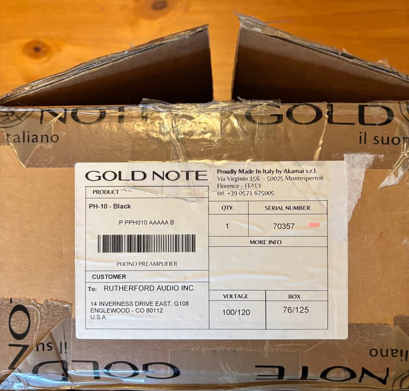 GOLD NOTE PH-10 2024 - Black Excellent image 1
