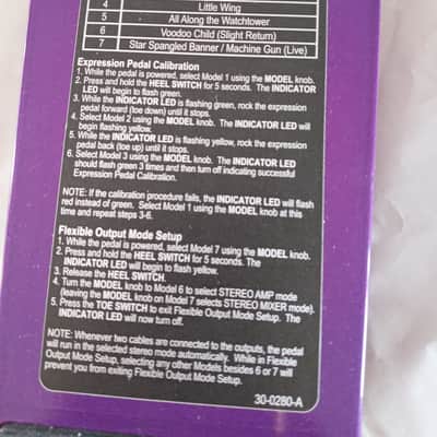 DigiTech Jimi Hendrix Experience Pedal - repaired image 11