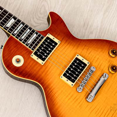 1991 Burny RLG '59 Model Standard Flame Top w/ 50s-Style Neck & VH-1 PAFS, Japan Fernandes image 7