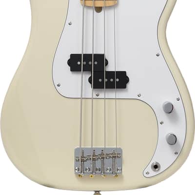 Bacchus Craft Japan Series - BPB-100EX - Limited Edition P-Bass - Olympic White - Maple Fingerboard image 1