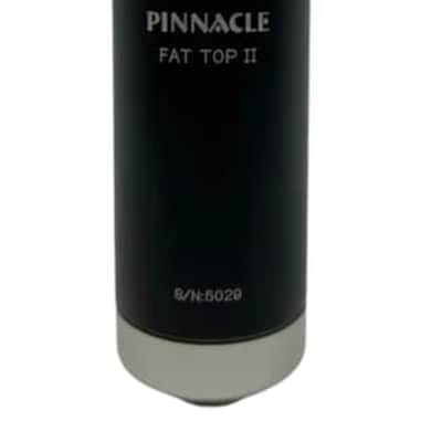 New Pinnacle Microphones Fat Top II Active/Passive | Ribbon Microphone | Black image 2