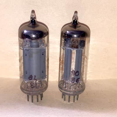 1962 RCA 12BH7A Tubes, Matched Pair, NOS/NIB, Tested, Matched Codes image 3
