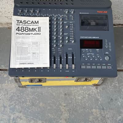 Vintage TASCAM Portastudio 488 MKII 8-Track Cassette Recorder 1990s - Gray image 1