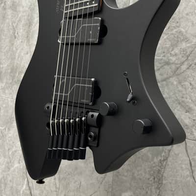 Strandberg Boden Metal NX 7 Tremolo Electric Guitar, Black Granite BD7TCT-24M-L-M-BK image 3